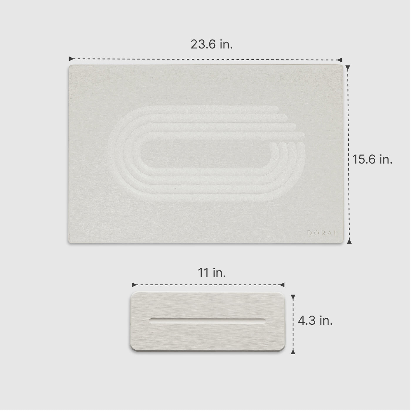 Bath Stone™ Mat - Current & Stone Sink Caddy