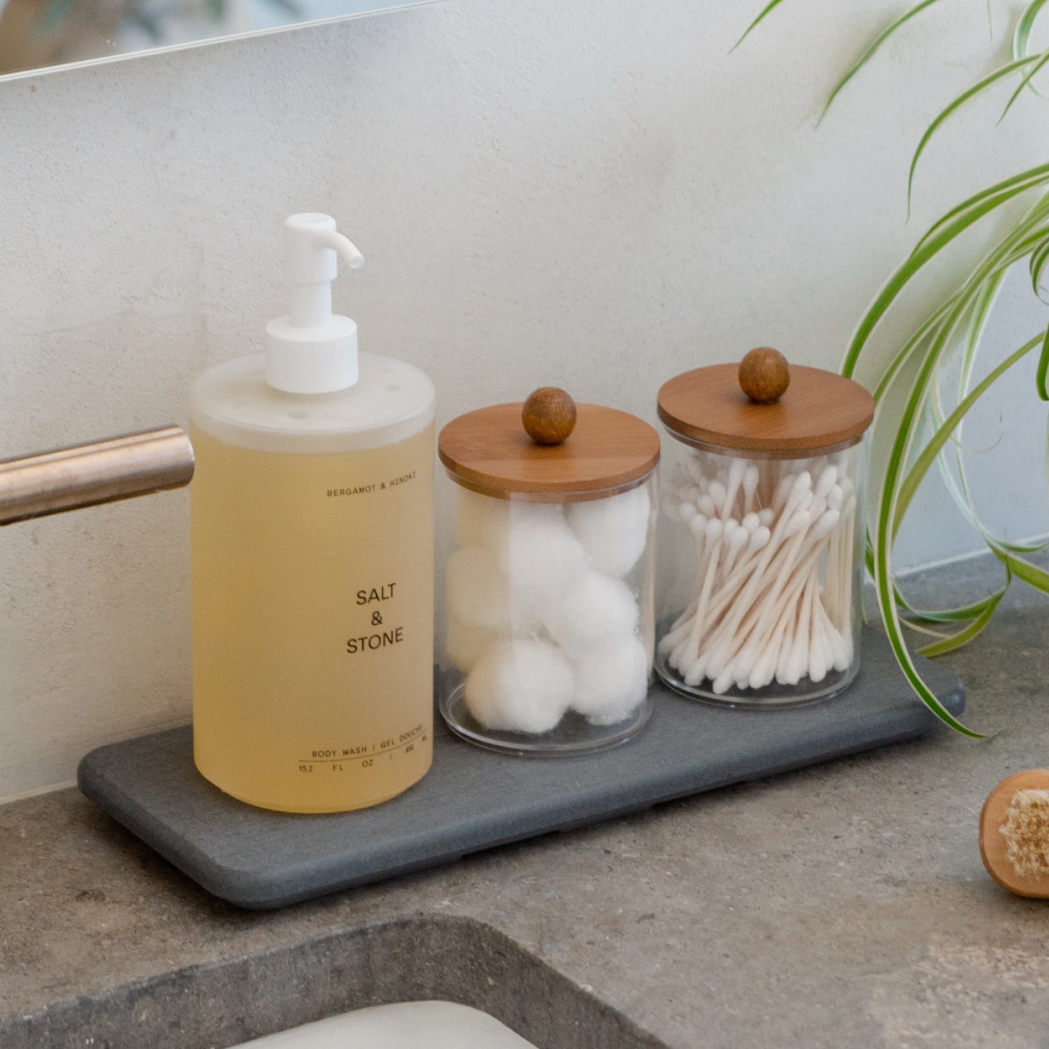 Bath Stone™ Mat - Current & Stone Sink Caddy