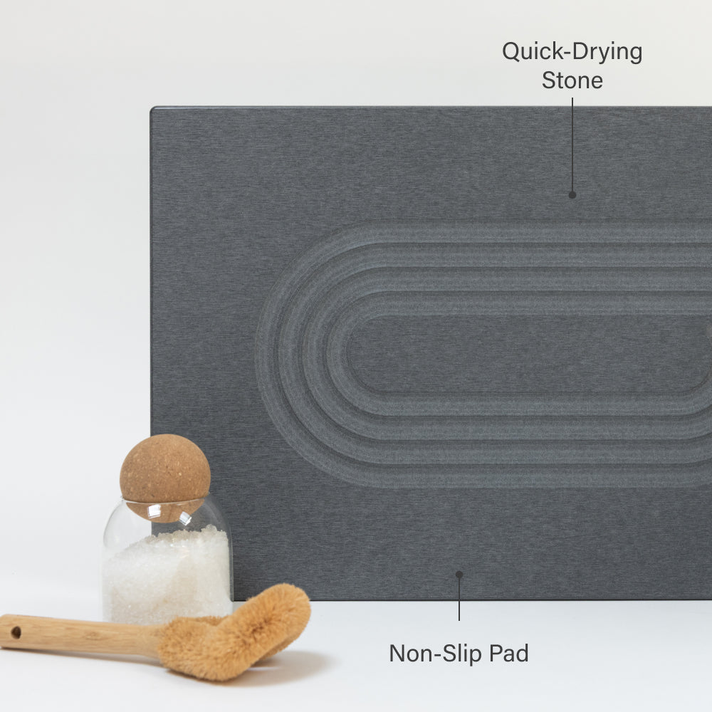 Bath Stone™ Mat - Current & Stone Sink Caddy