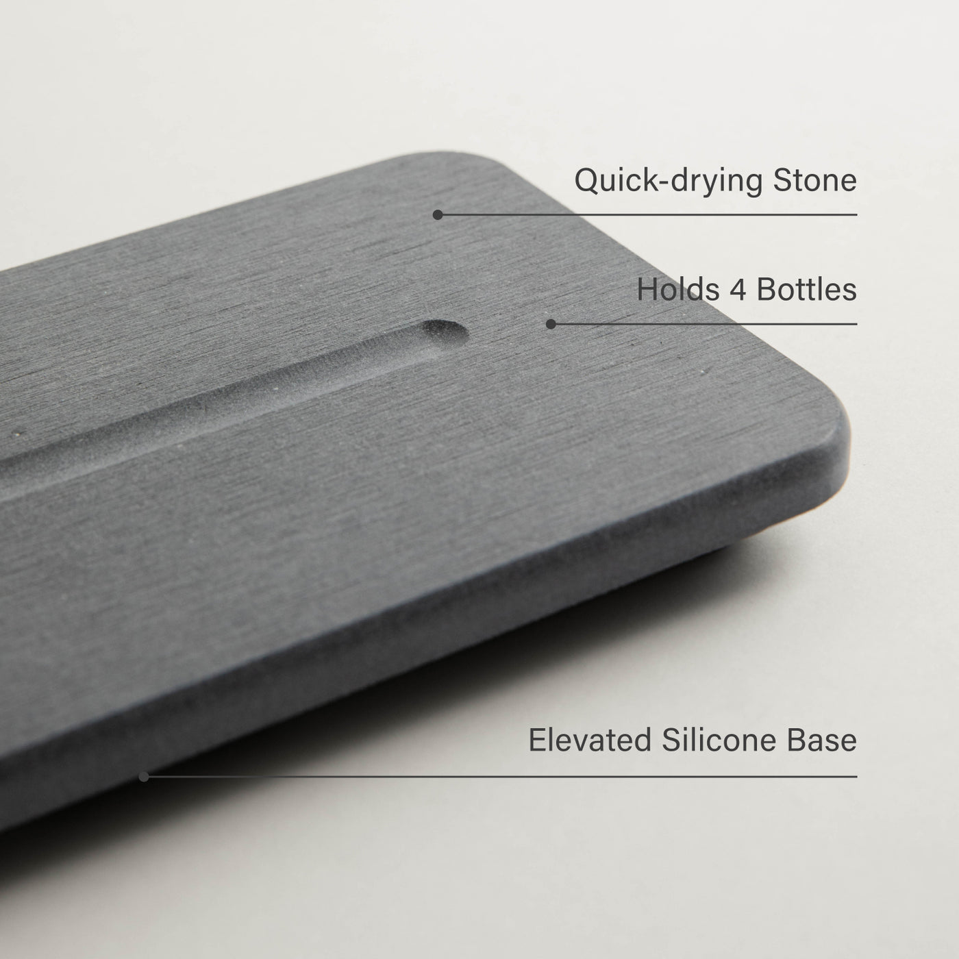 Bath Stone™ Mat - Current & Stone Sink Caddy