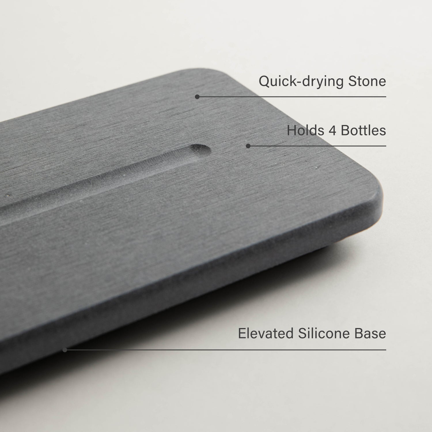Bath Stone™ Mat - Current & Stone Sink Caddy