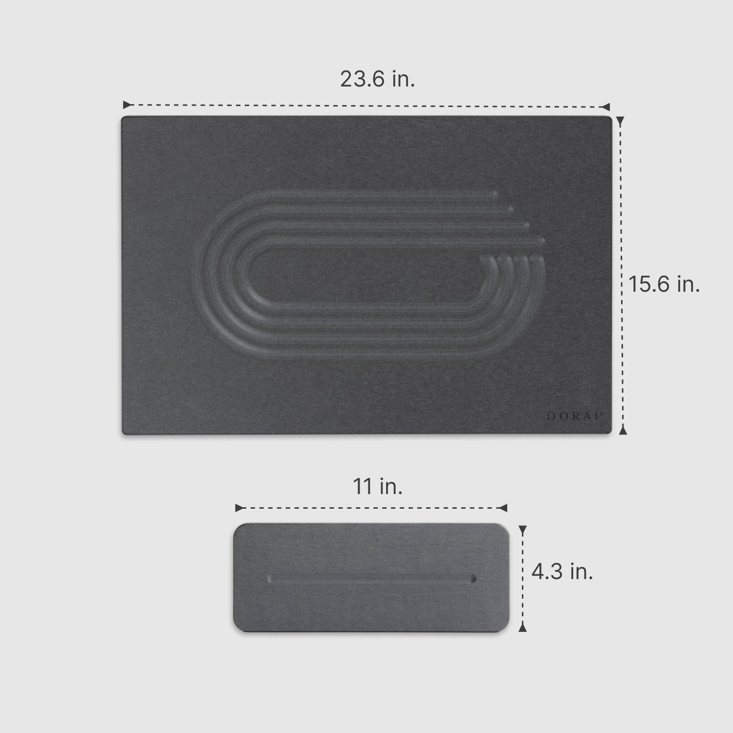 Bath Stone™ Mat - Current & Stone Sink Caddy