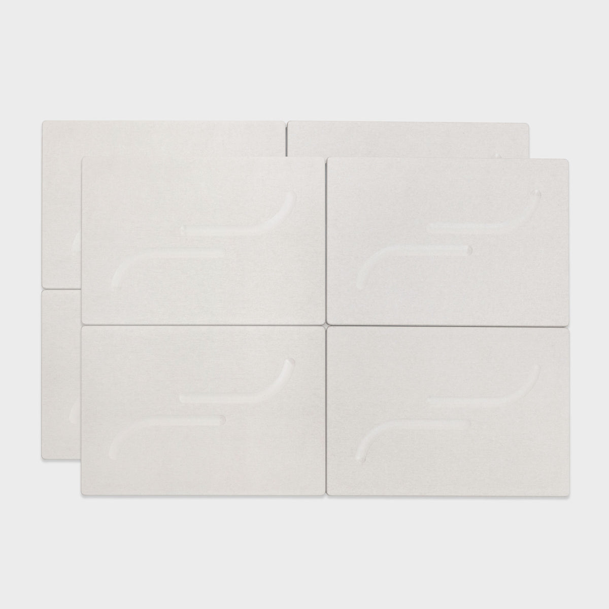 Sandstone Arch Large Bath Stone 2 Pack in large, quick-drying bath stone mat. 