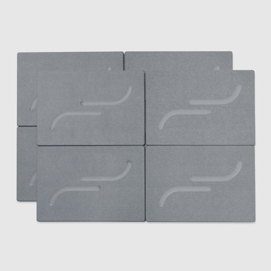 Ash Arch Large Bath Stone 2 Pack in large, quick-drying bath stone mat. 