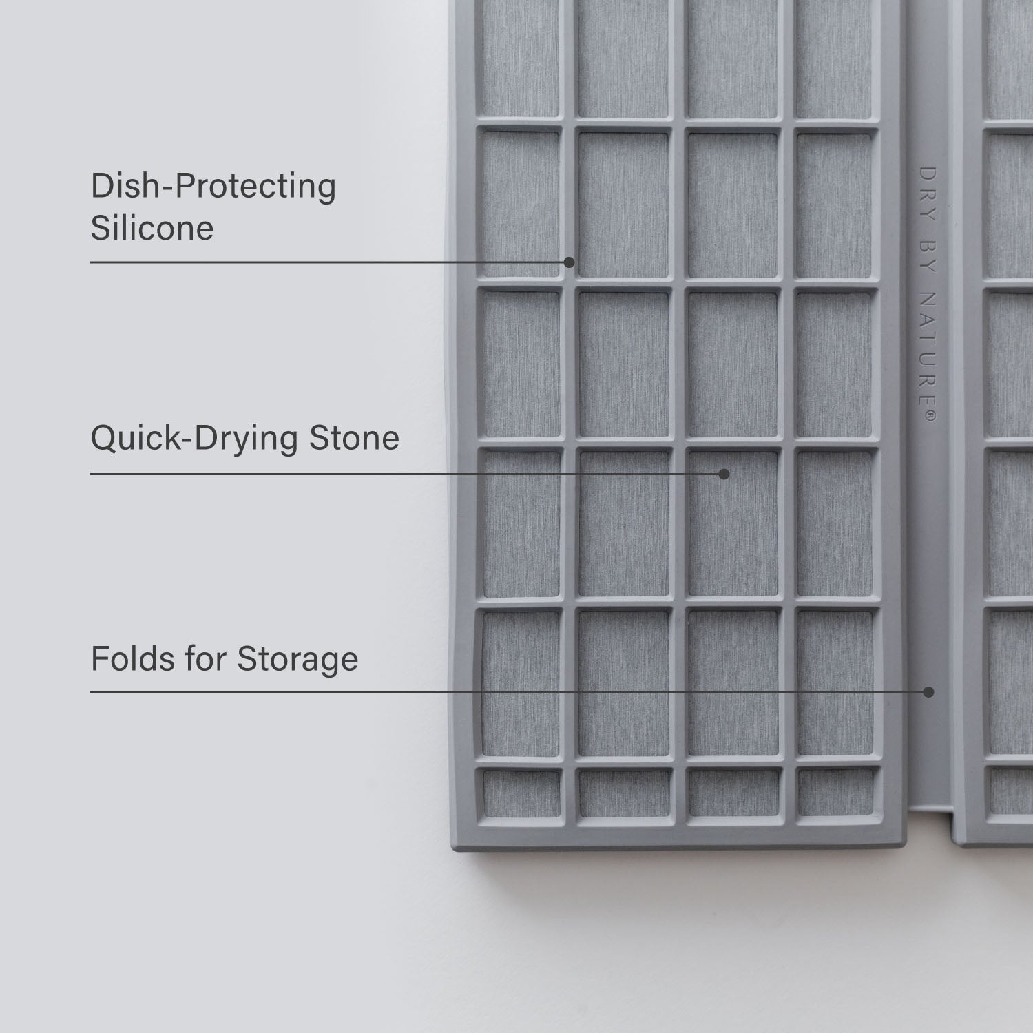 Paper Towel Holder + Ridge Dish Pad