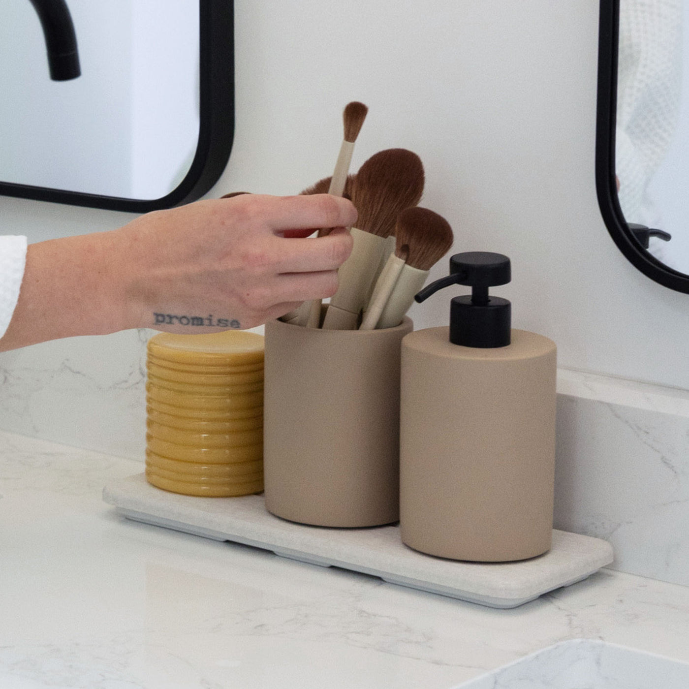 Modern Stone Sink Set