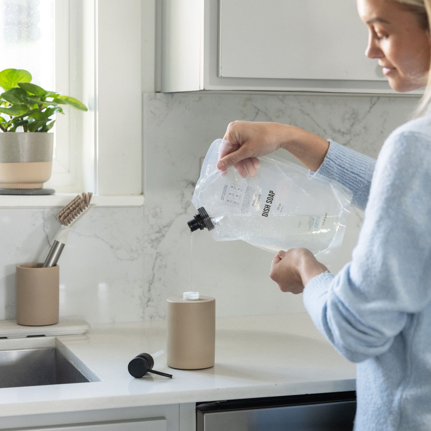 Modern Stone Sink Set
