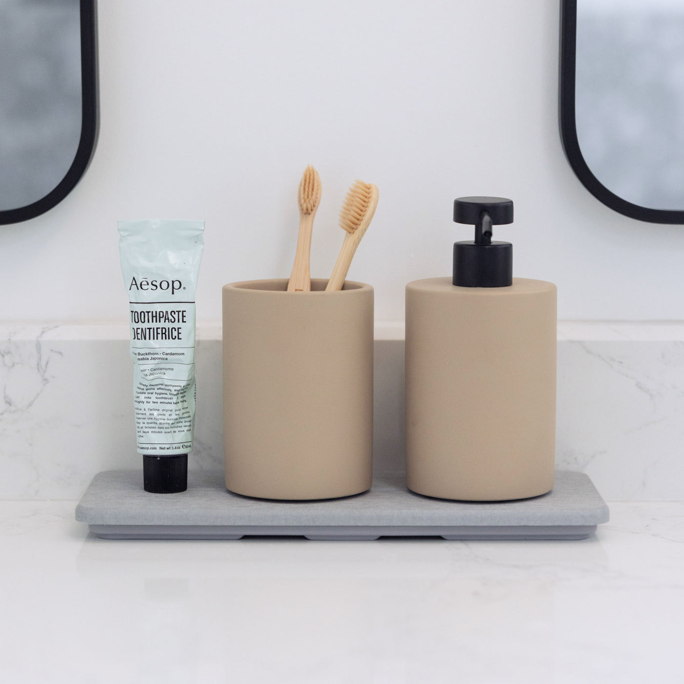 Modern Stone Sink Set