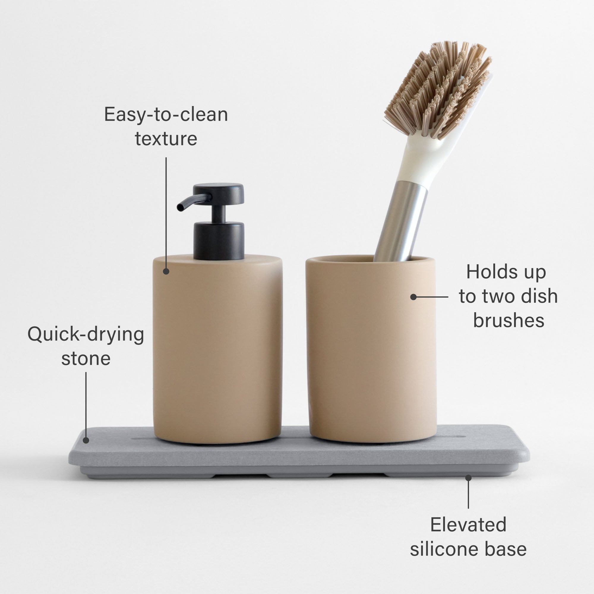Modern Stone Sink Set
