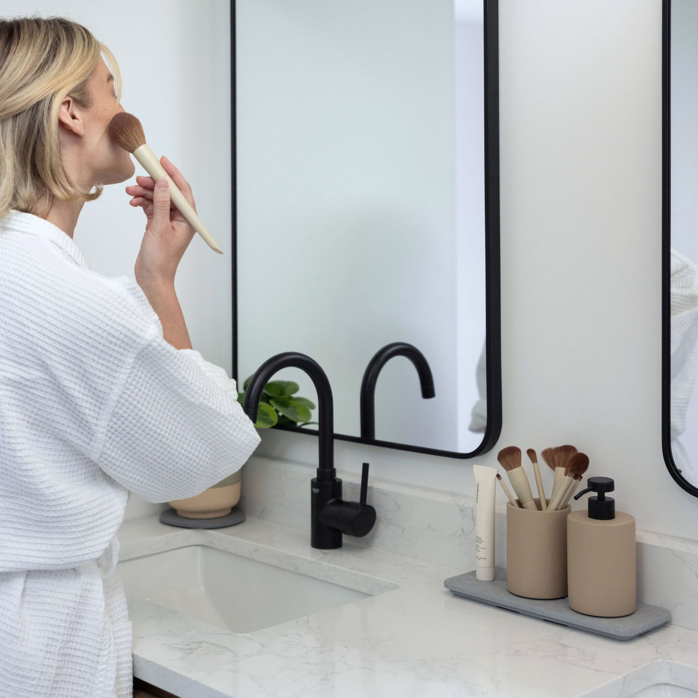 Modern Stone Sink Set