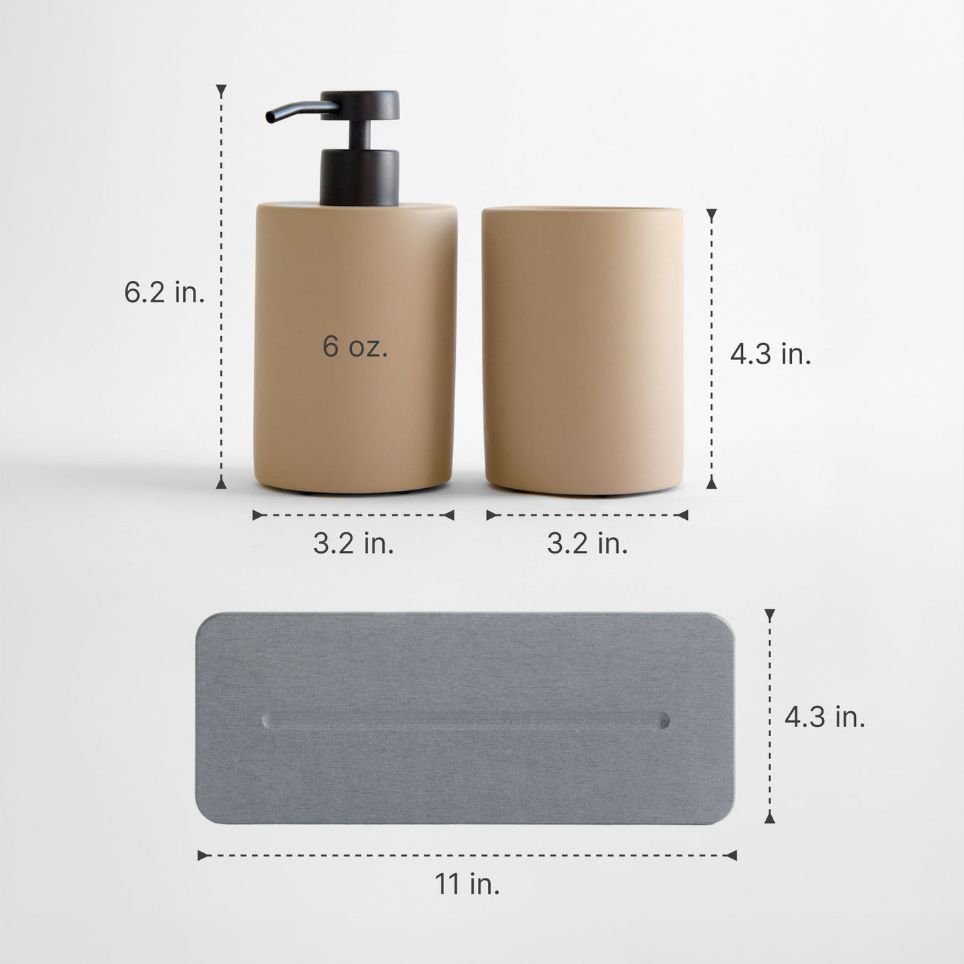 Modern Stone Sink Set