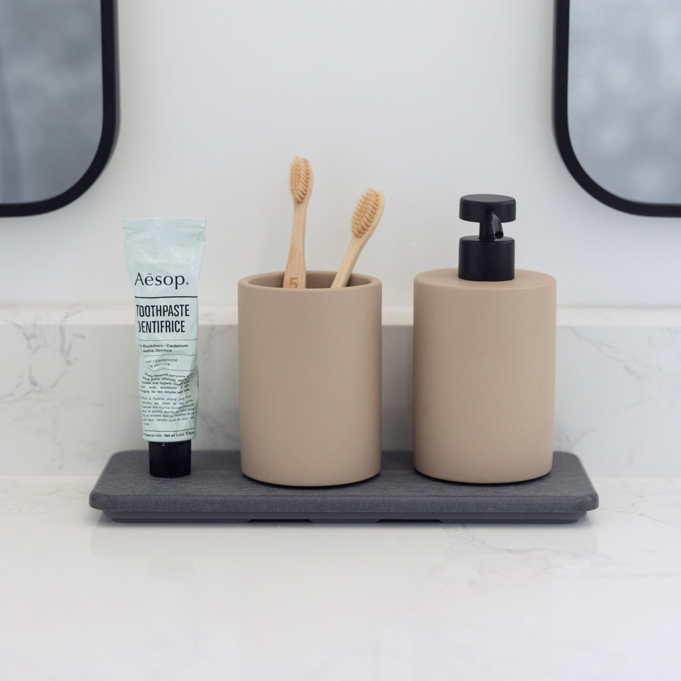 Modern Stone Sink Set