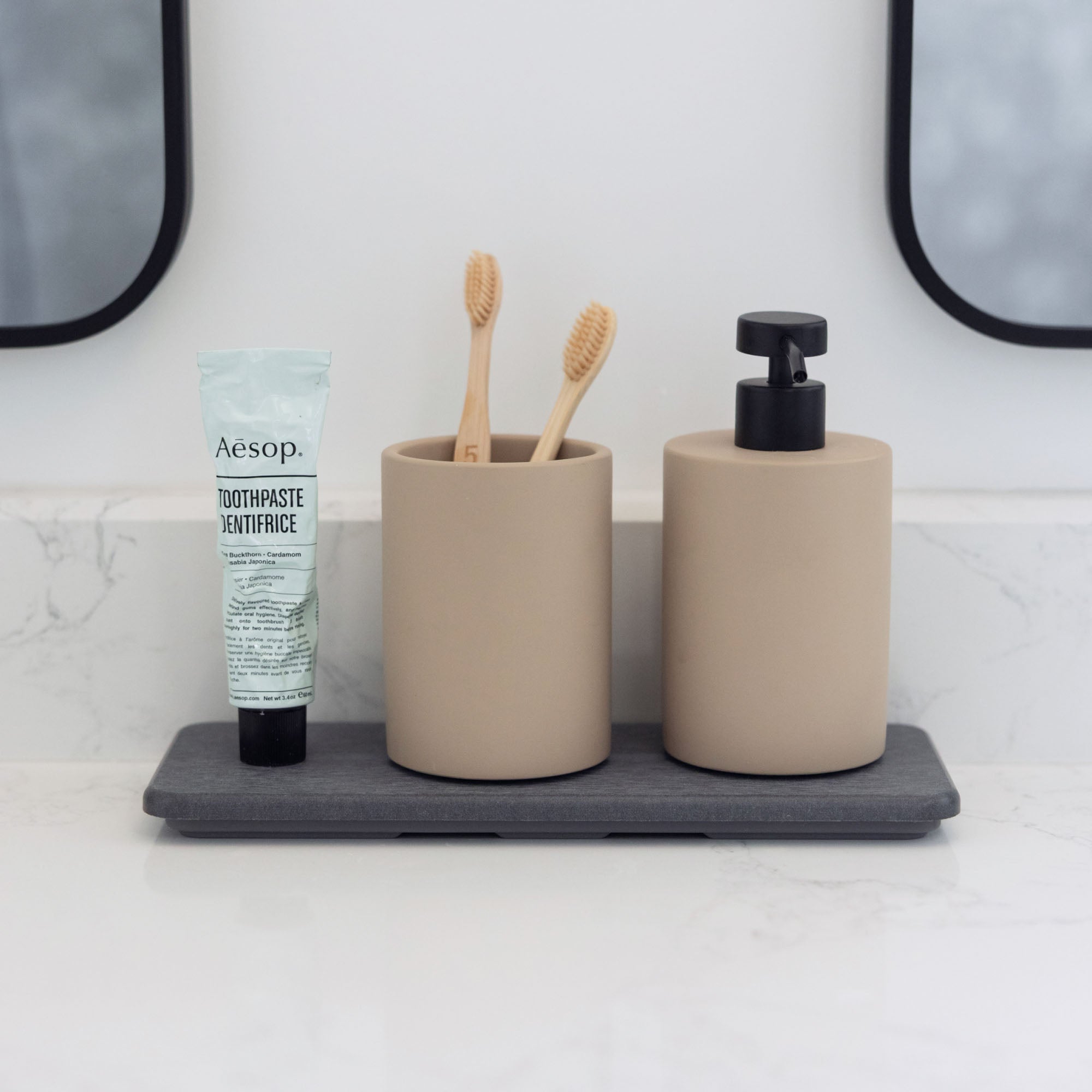 Modern Stone Sink Set