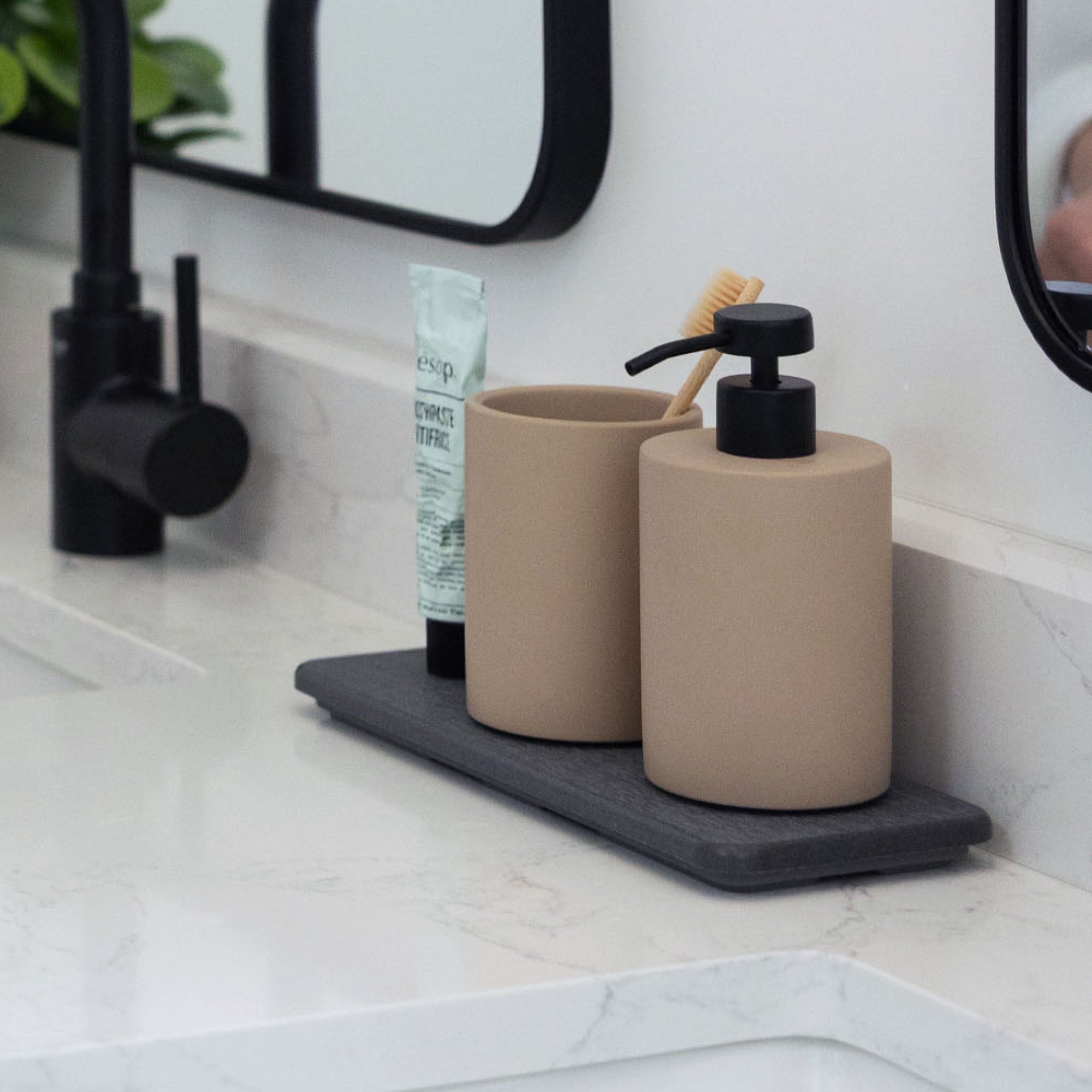 Modern Stone Sink Set