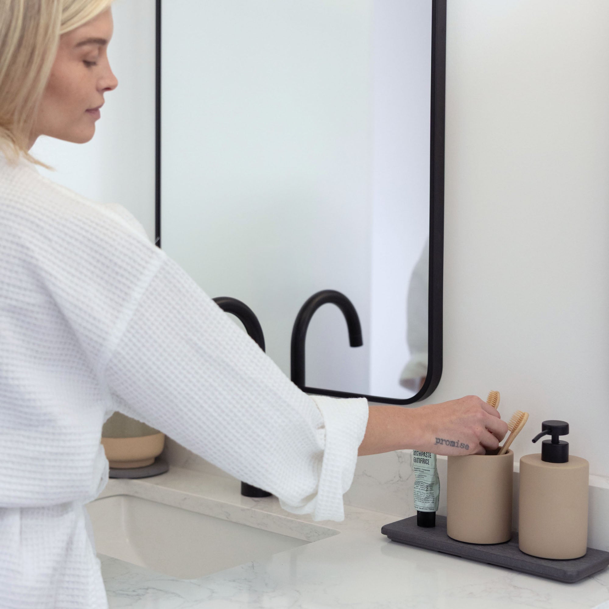 Modern Stone Sink Set