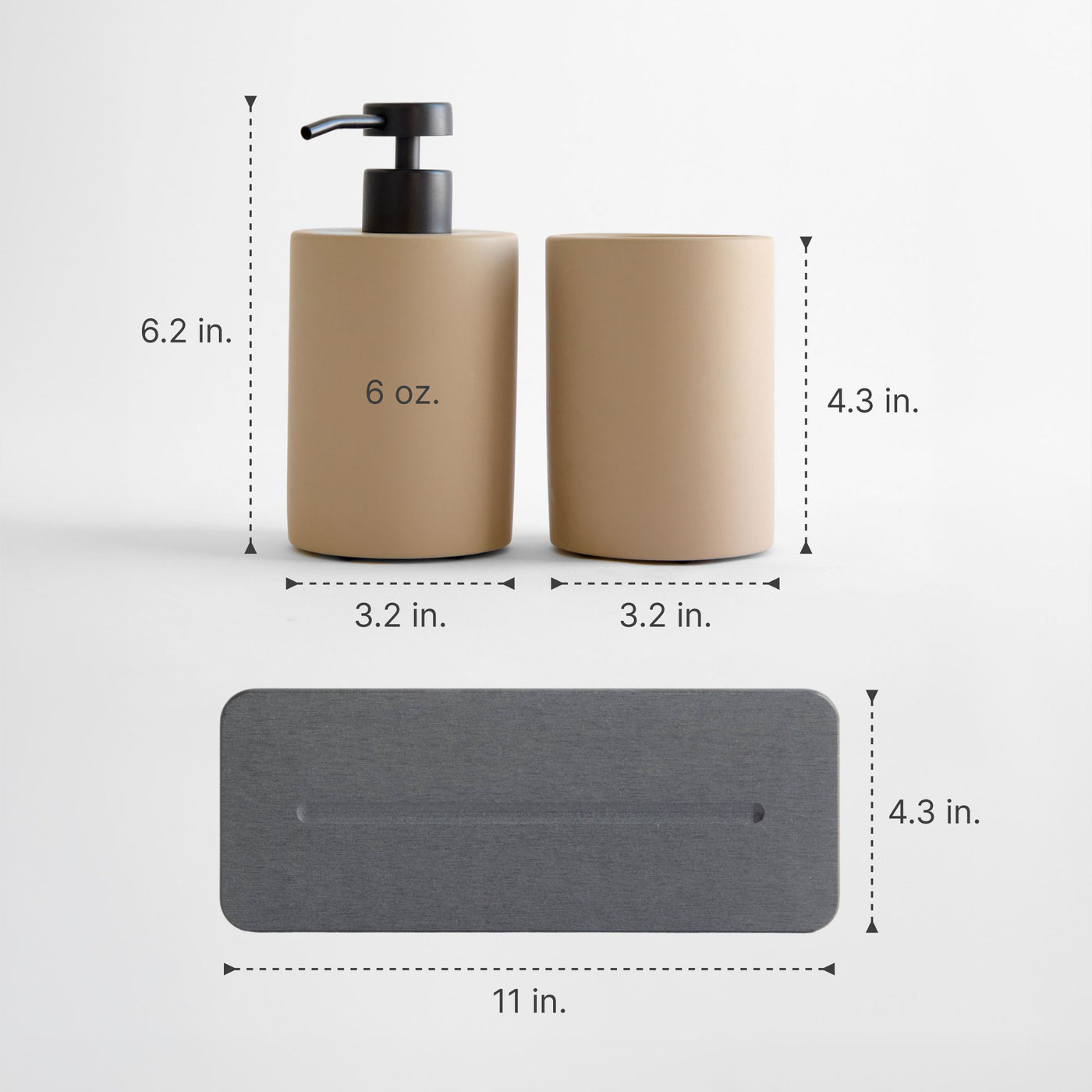 Modern Stone Sink Set