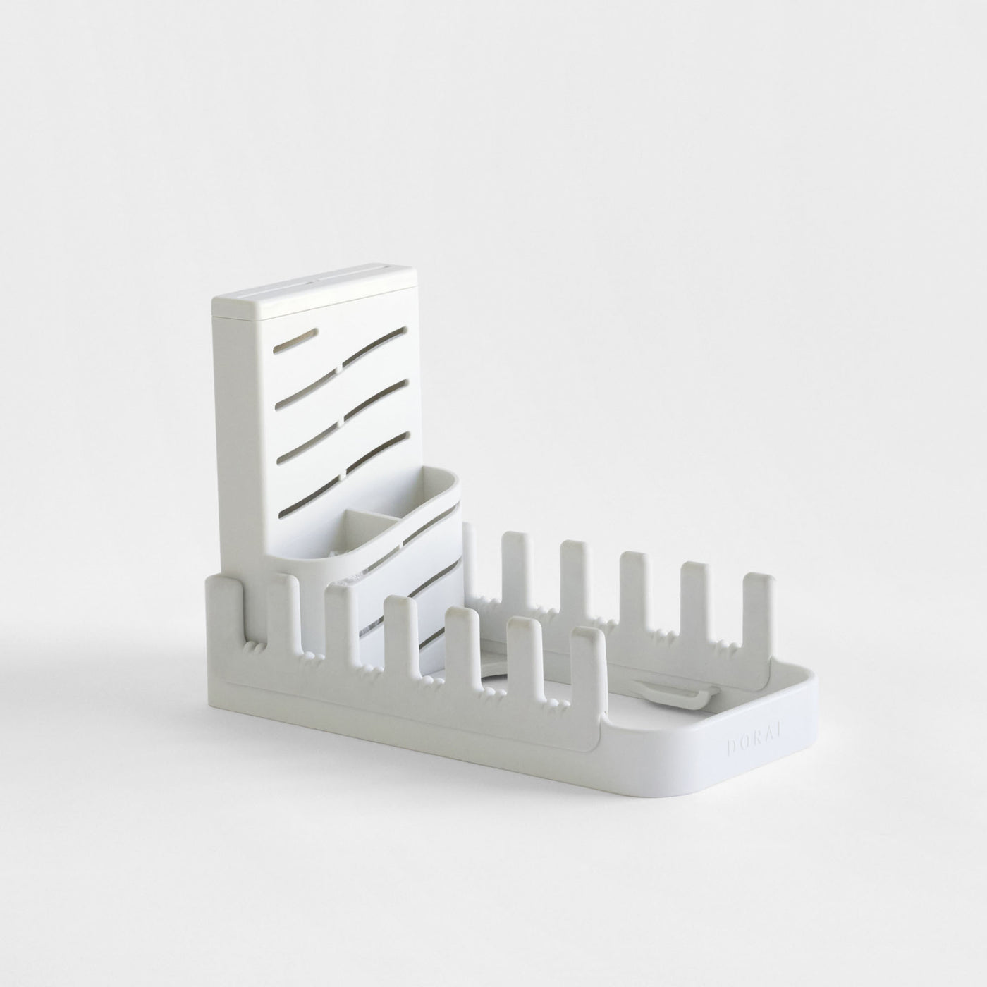 Glacier Dish Pad Rack on white background.