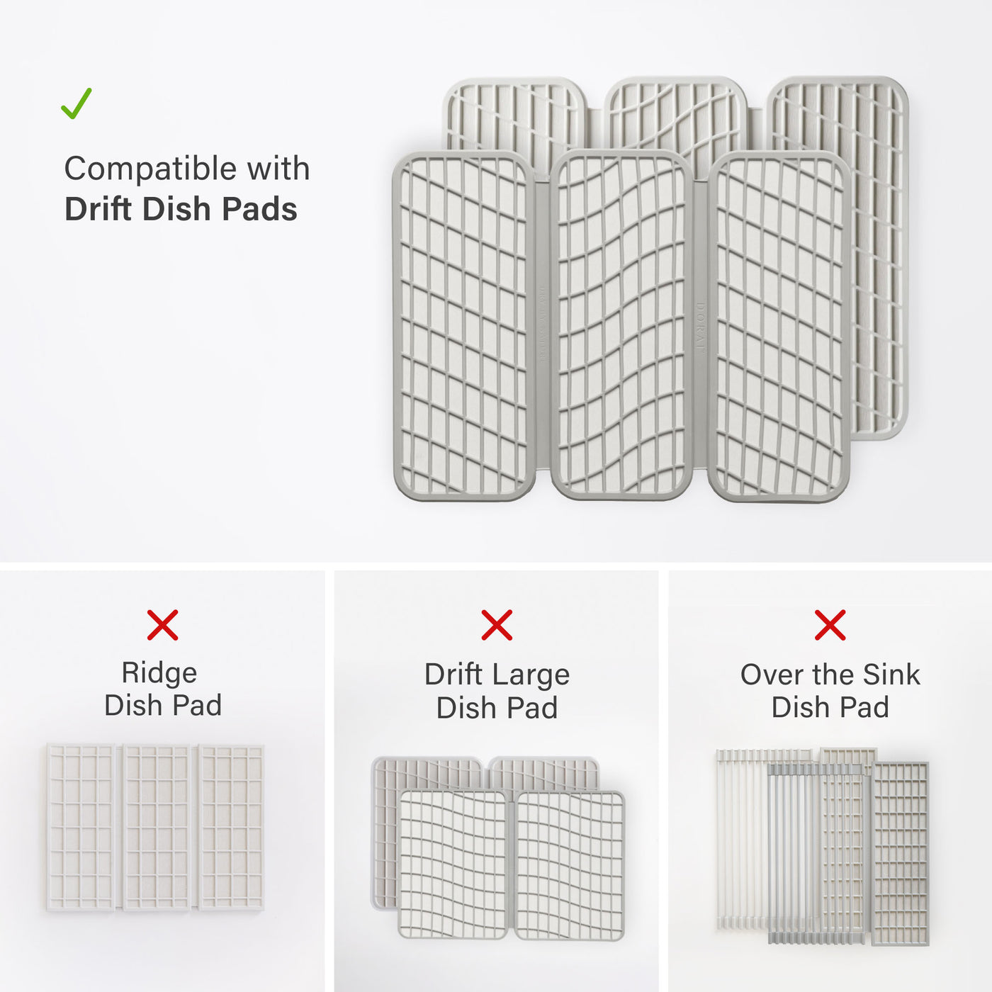 Drift Dish Pad Stone Replacements