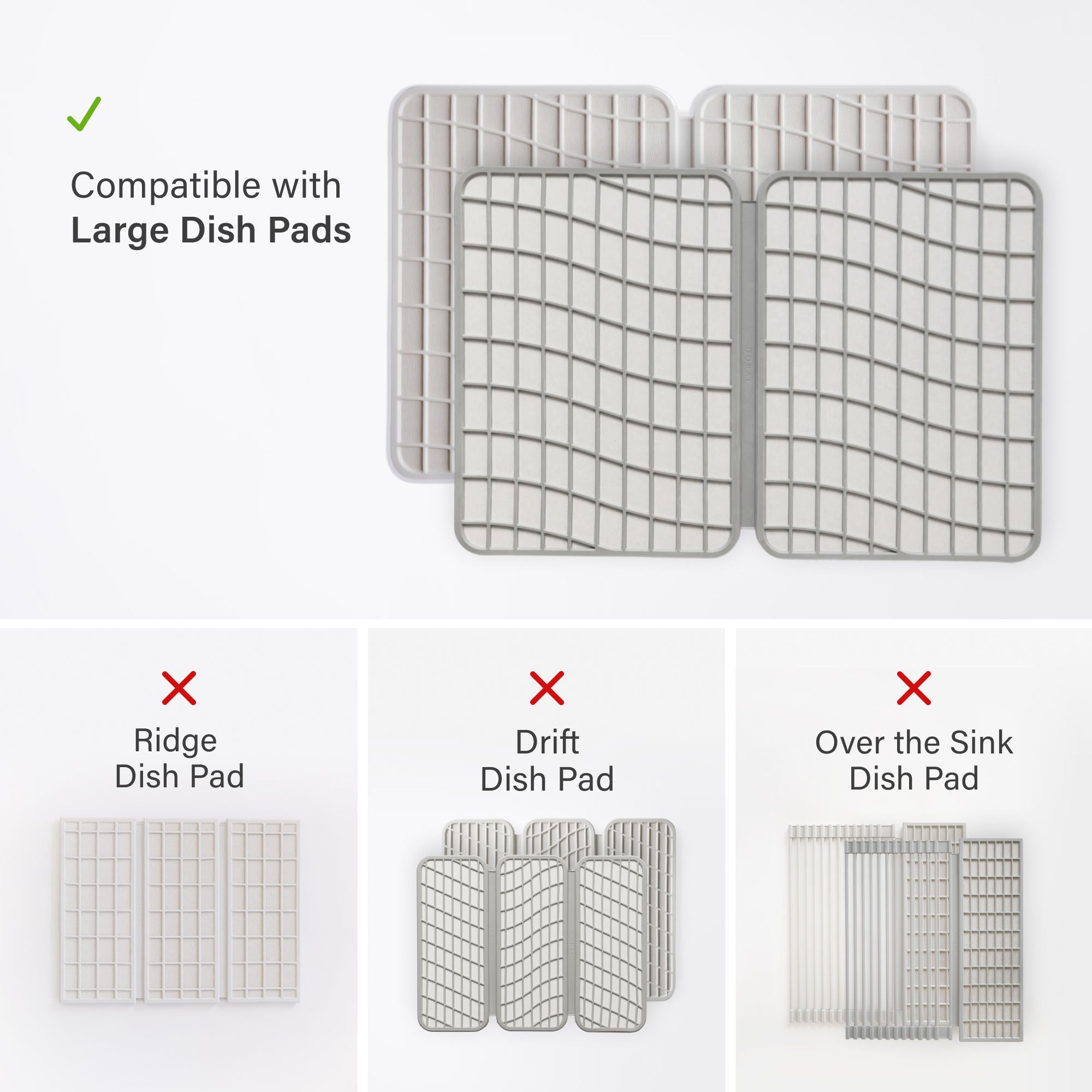 Drift Large Dish Pad Stone Replacements