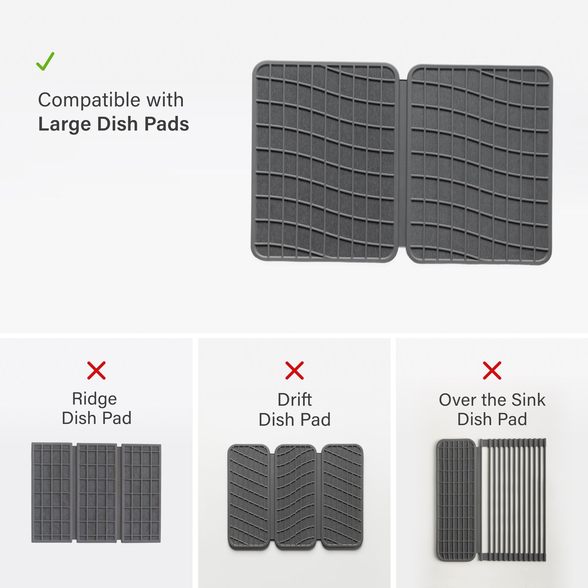 Drift Large Dish Pad Stone Replacements