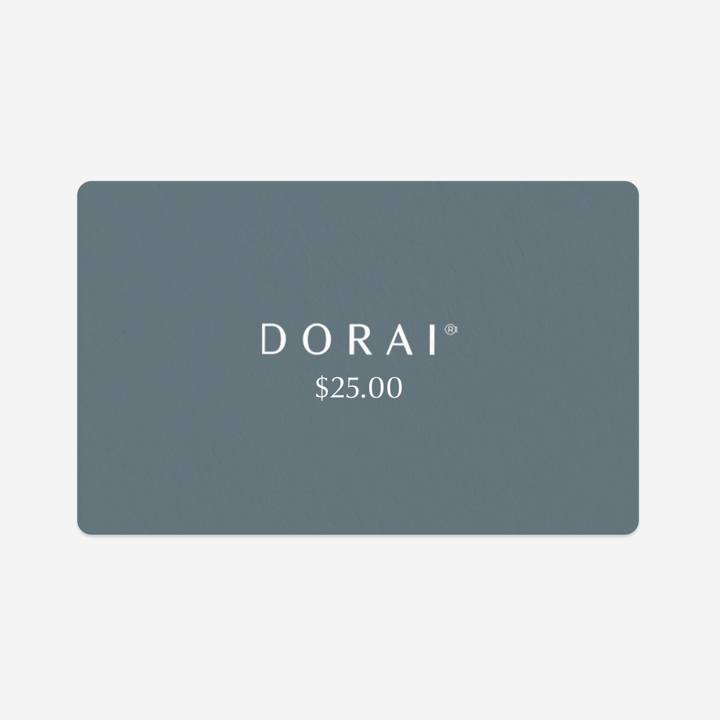 25 dollar dorai gift card