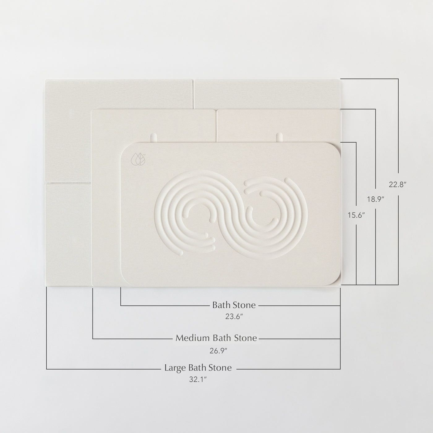 Medium Bath Stone™ Mat