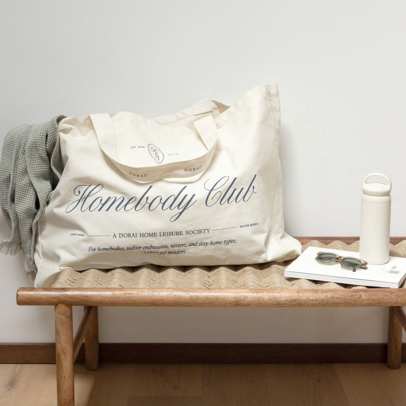 Homebody Canvas Tote