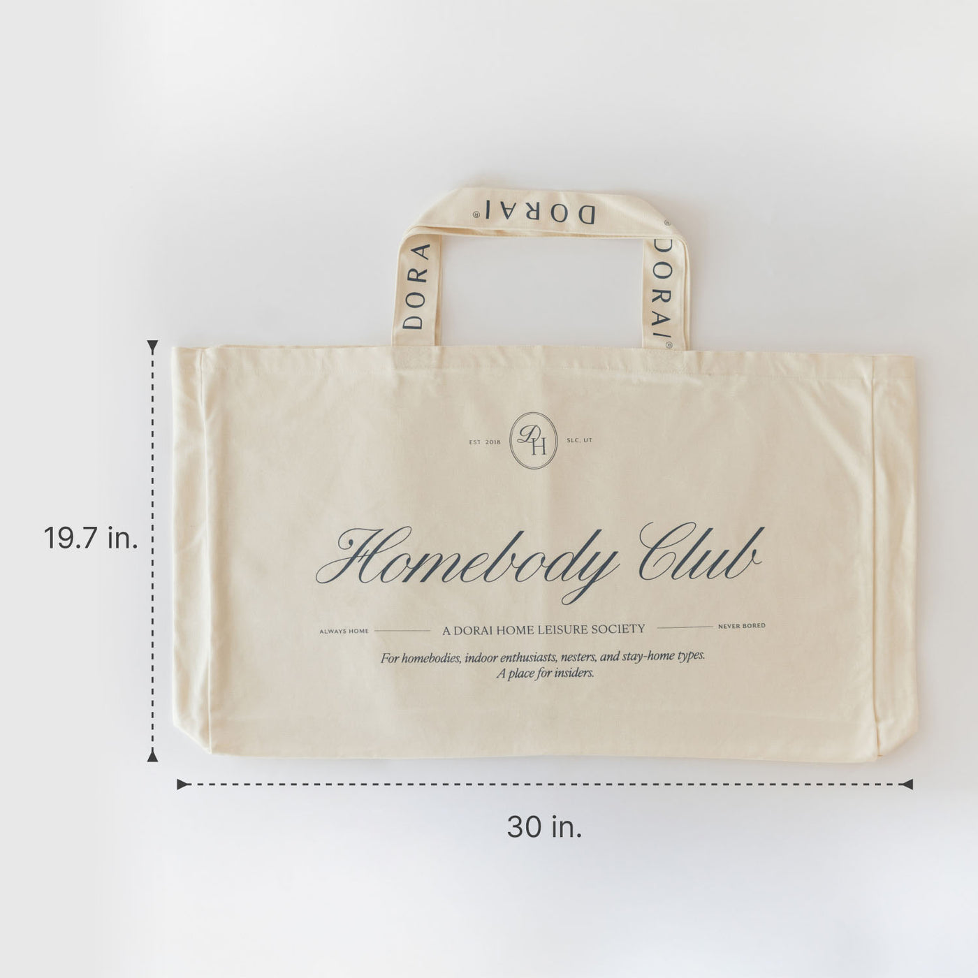 Homebody Canvas Tote