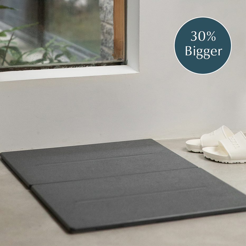 Dual Bath Stone™ Mildew & Mold Resistant Bath Mat Dorai Home