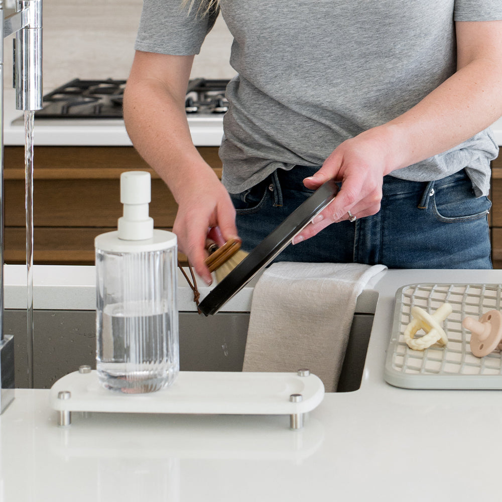 Dish Pad + Sink Caddy Bundle