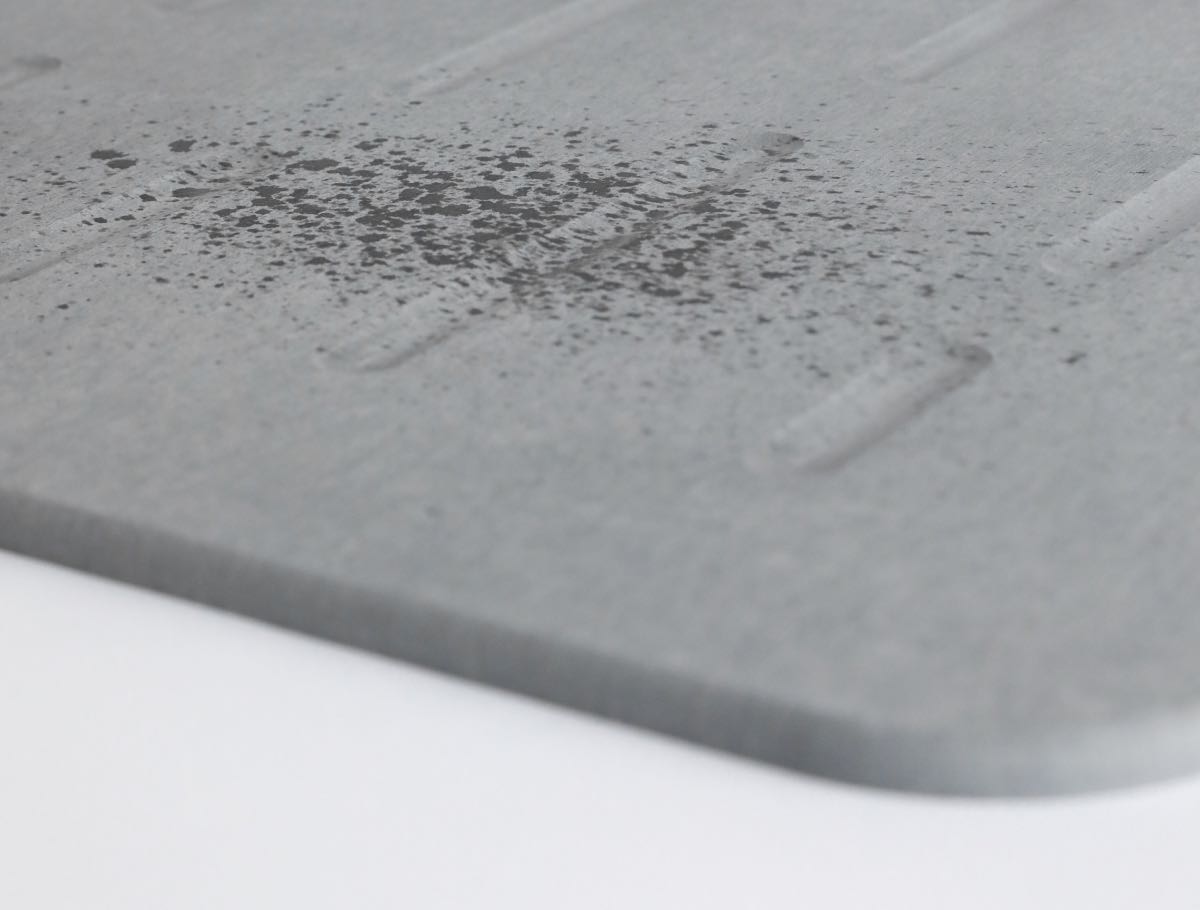 Rain Bath Stone Mat with water drops
