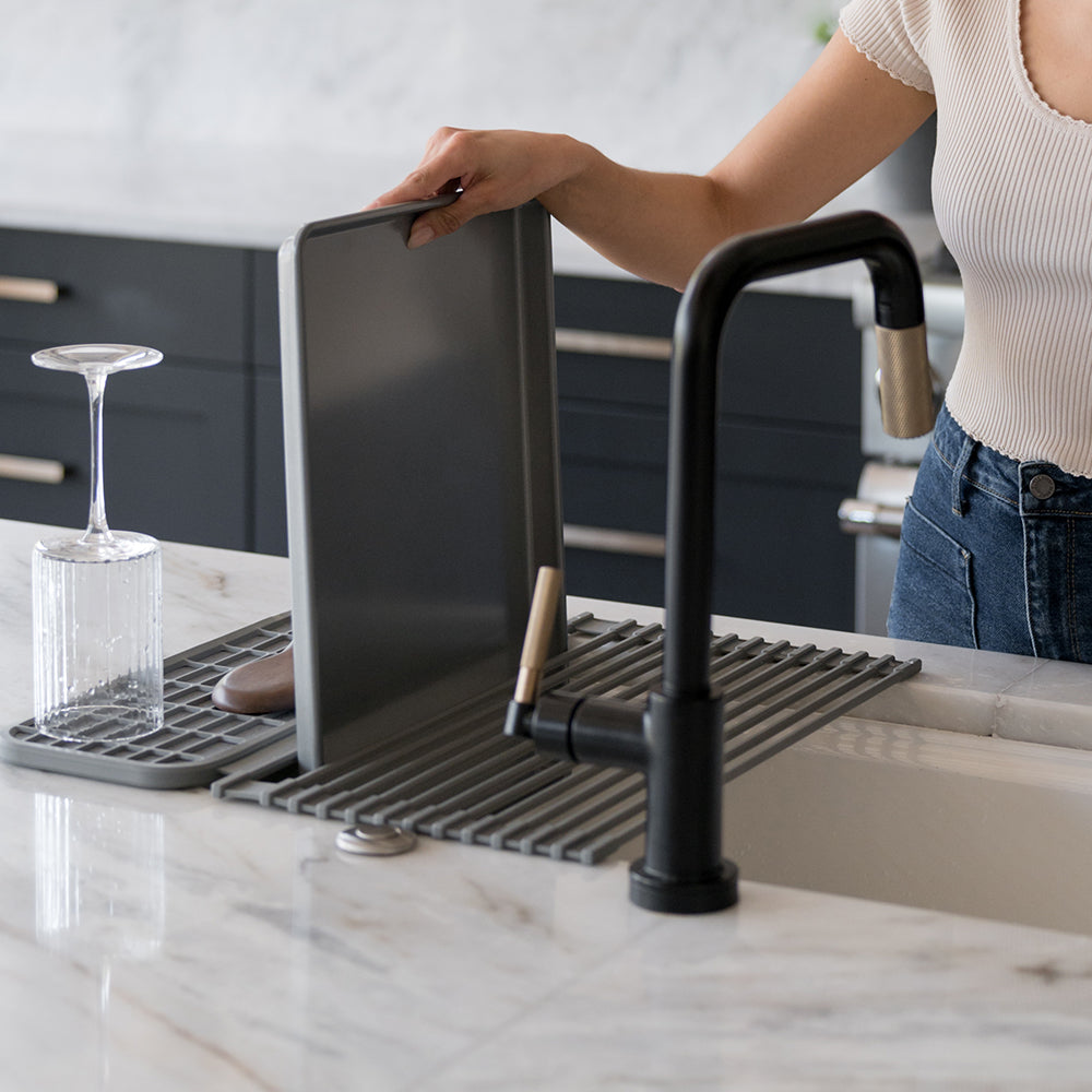 Over the Sink Dish Pad Rack Bundle Dorai Home - Main Image