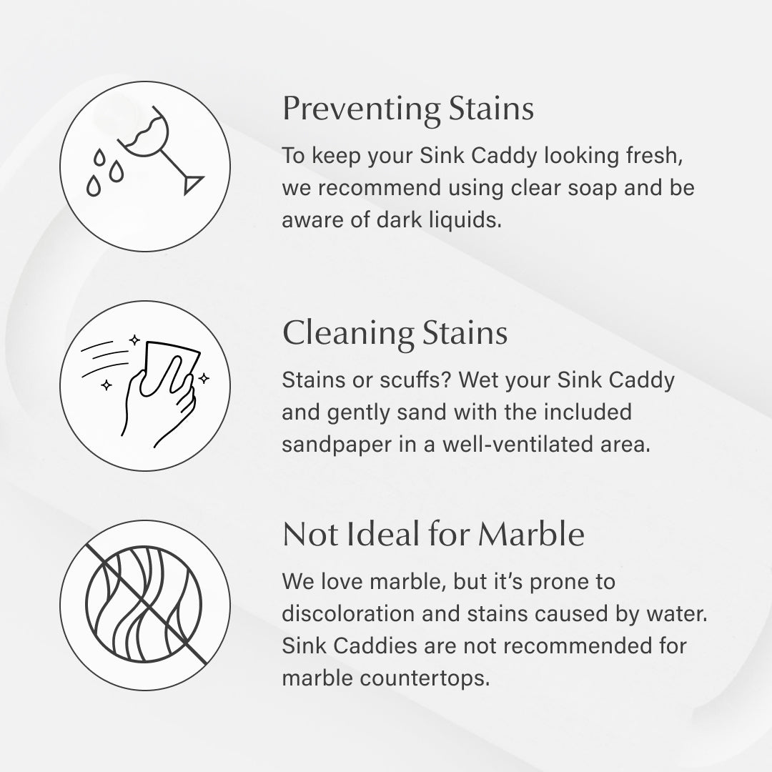 Stone Sink Caddy