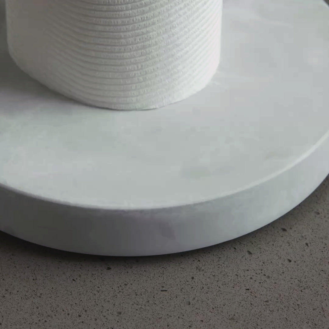 quick drying base on weighted paper towel holder