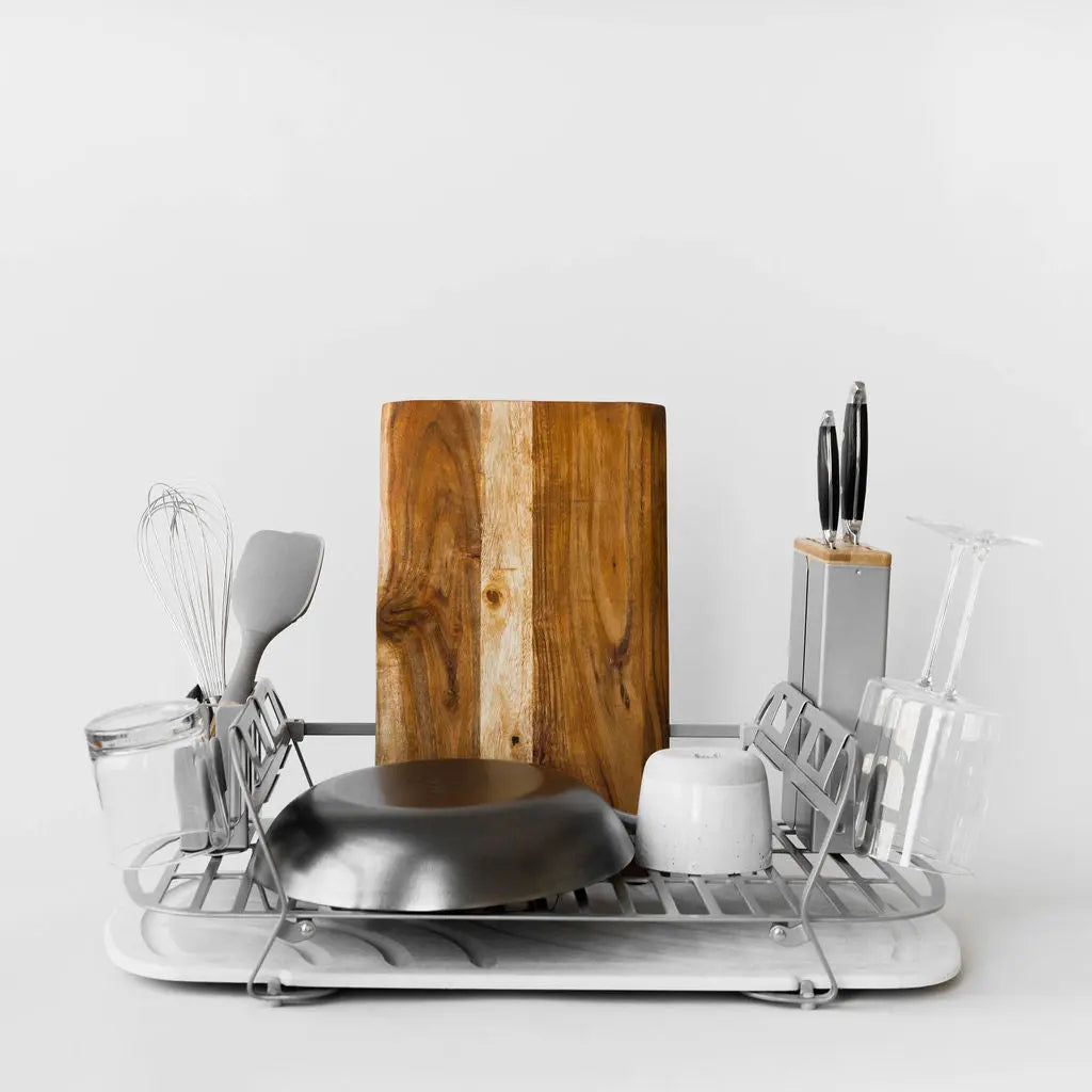 Dorai Dish Rack with dishes